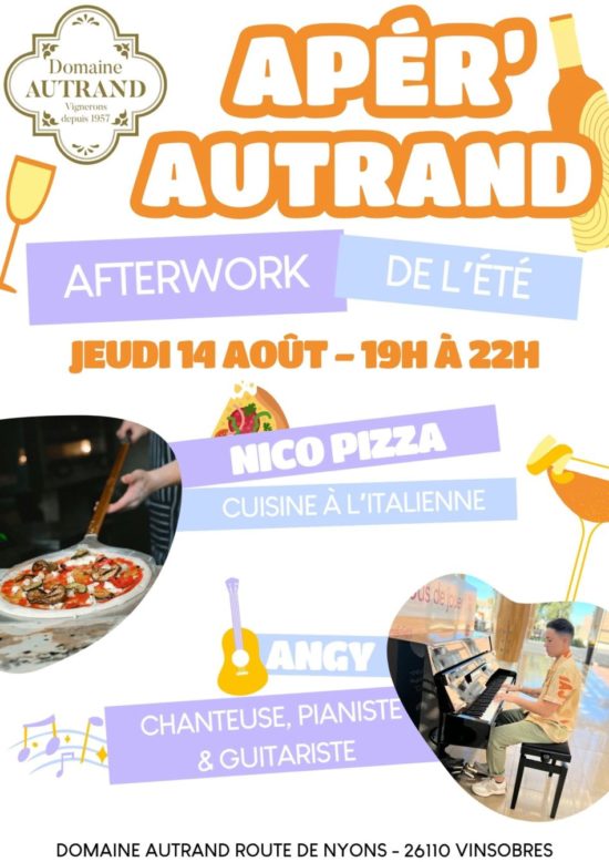 On fait quoi le jeudi 14 août ?